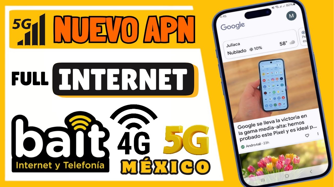 C&oacute;mo Configurar el APN de Bait M&eacute;xico | Internet 4G 5G R&aacute;pido en 2026