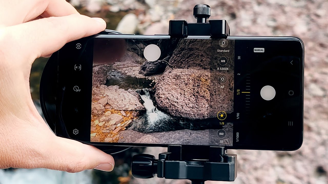 Photographing WATERFALLS With The GALAXY S21 ULTRA From Start To Finish