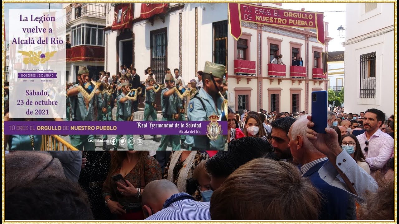 4K - LA LEGION VUELVE A ALCALA DEL RIO   2021  SEVILLA