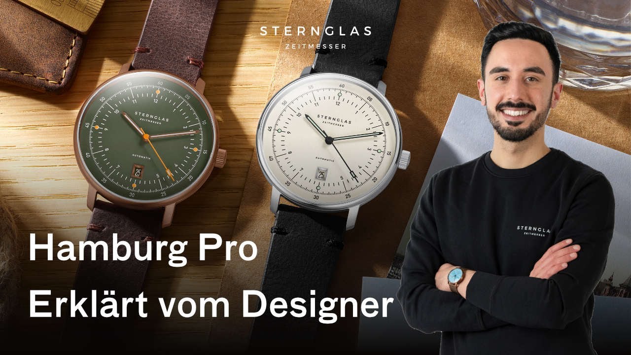 STERNGLAS Hamburg Pro Automatik – erklärt vom Designer