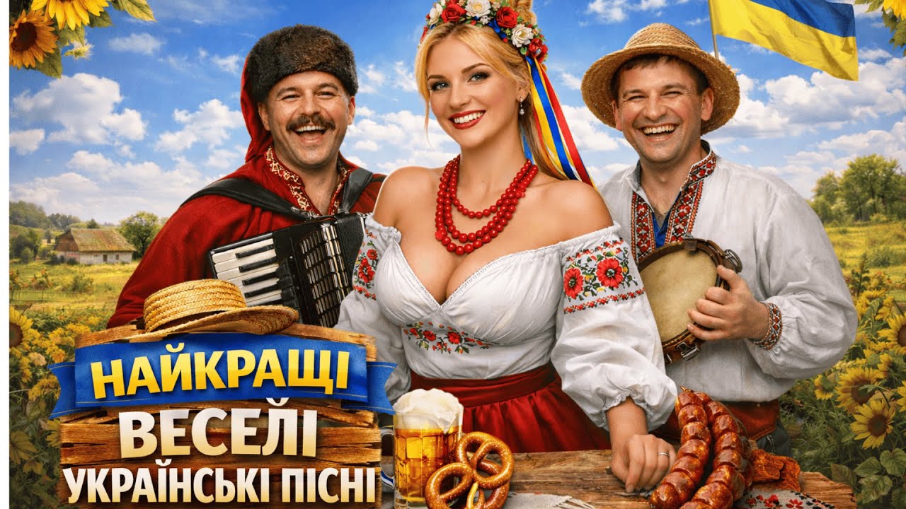 НАЙКРАЩІ ВЕСЕЛІ УКРАЇНСЬКІ ПІСНІ 😄 Народна збірка хітів | Гоп Цаца