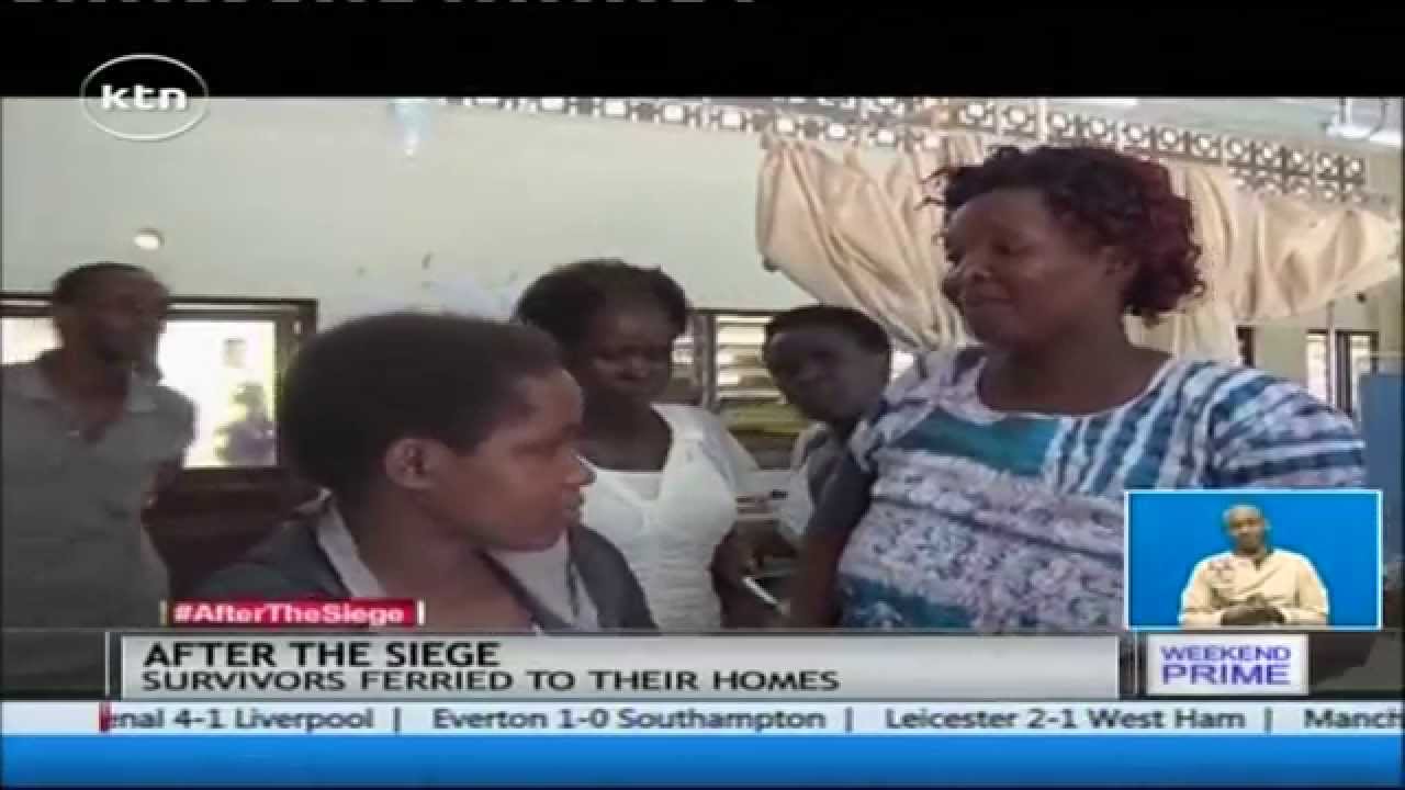 Drama in Garissa town as Police parade bodies of the suspected terrorists