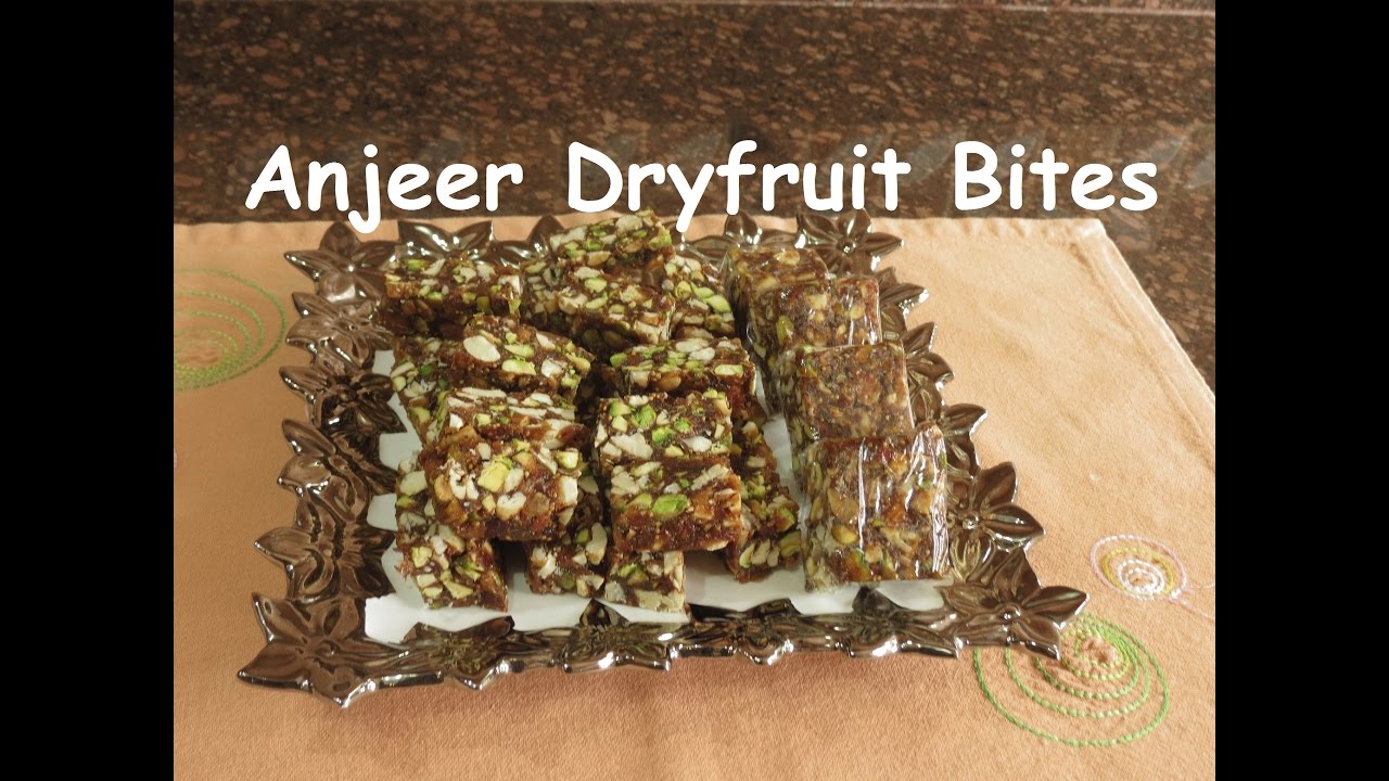 Anjeer Dryfruit Bites