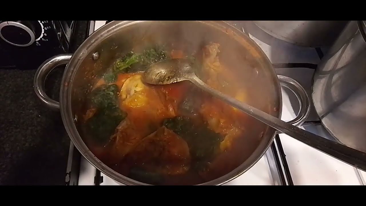 Chicken (Kienyeji) Stew ln Sesame & Peanut paste