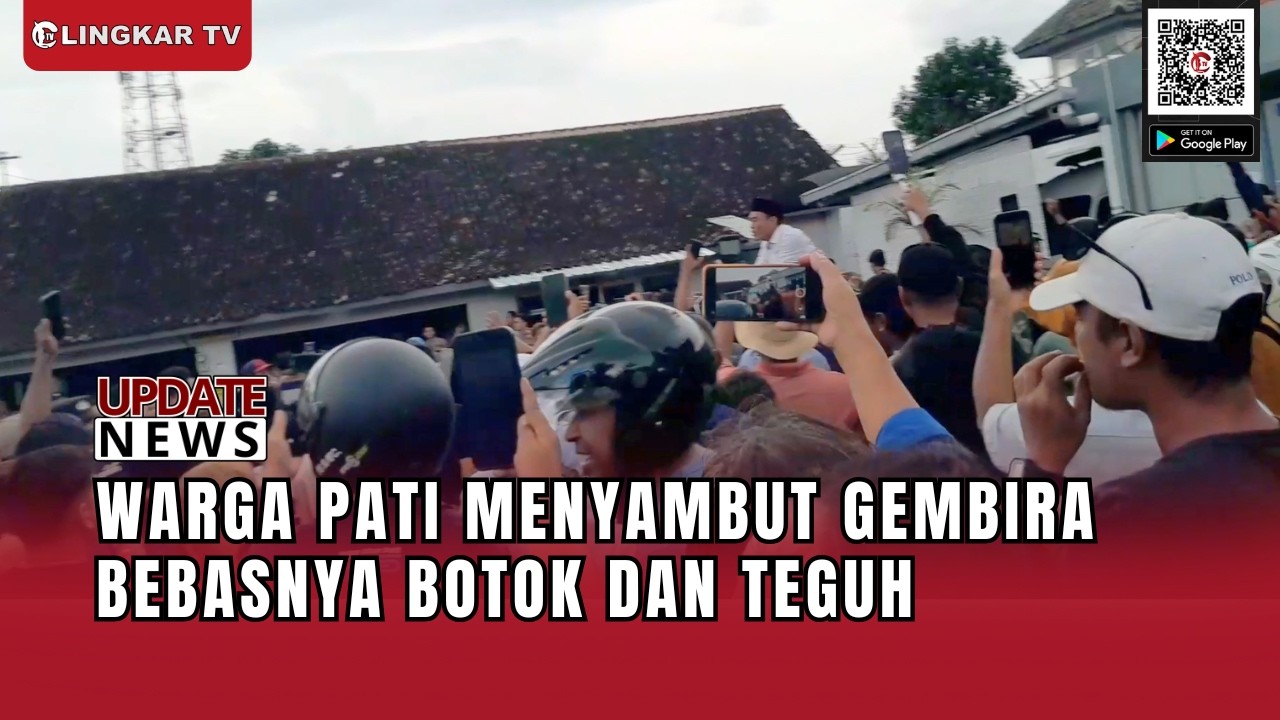 BEBAS DARI TAHANAN, PENTOLAN AMPB BOTOK-TEGUH DISAMBUT SUKACITA WARGA PATI