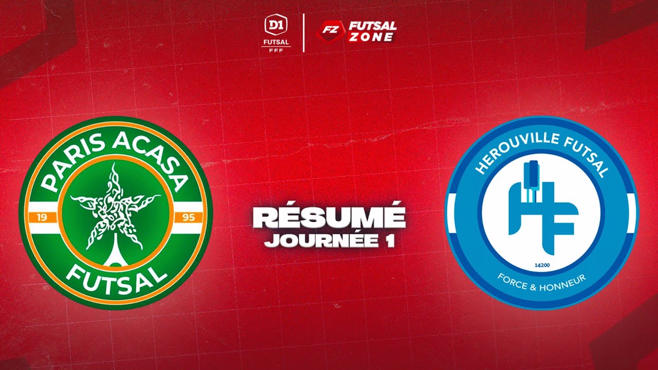 J1 - Paris ACASA vs Herouville Futsal : le résumé