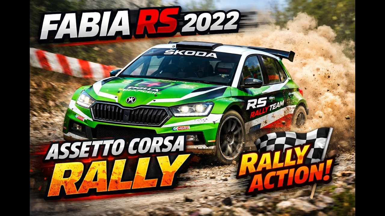 Weekendowy Kierowca Assetto Corsa Rally Skoda Fabia RS trening i zabawa