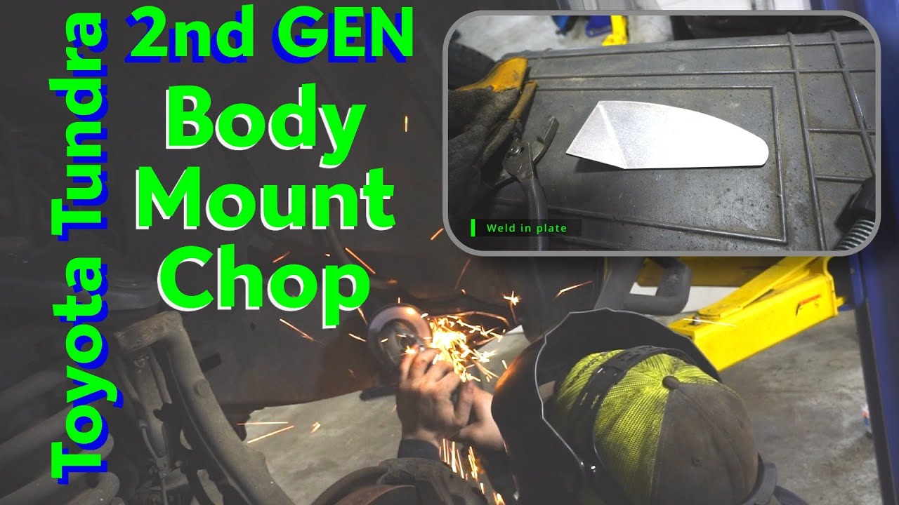 Second Gen Tundra Body Mount Chop: BMC Step by Step #tundra #Toyota