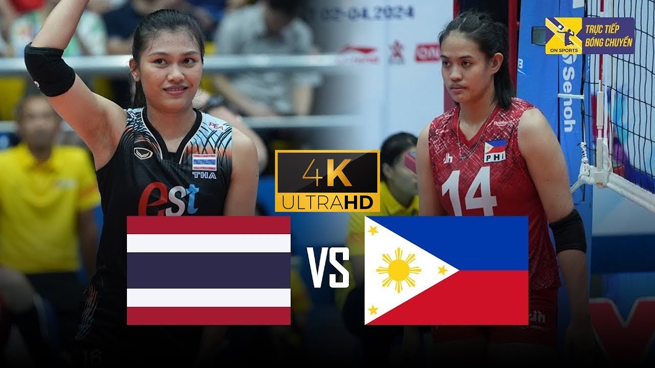 Full 4K | THAILAND vs PHILIPPINES | Pimpichaya vs. Solomon so tài căng thẳng