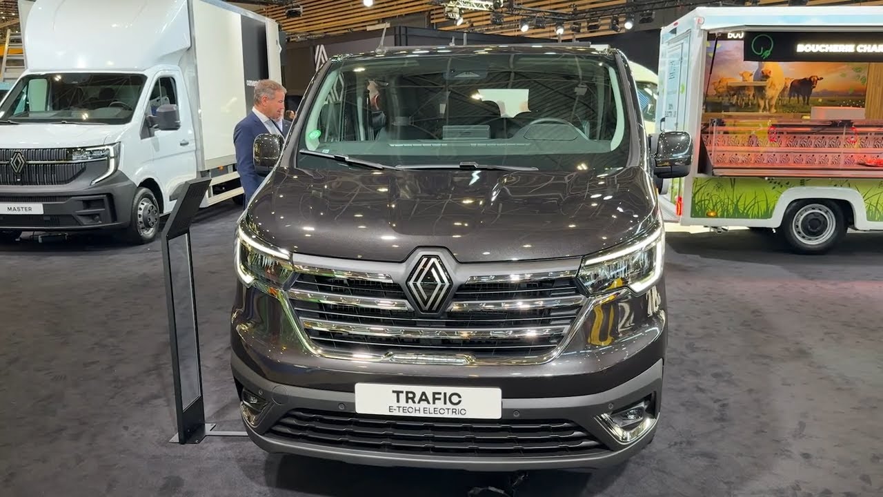 Renault Trafic E-Tech Electric (2026) &mdash; Интерьер и экстерьер | Солутранс 2025 Лион
