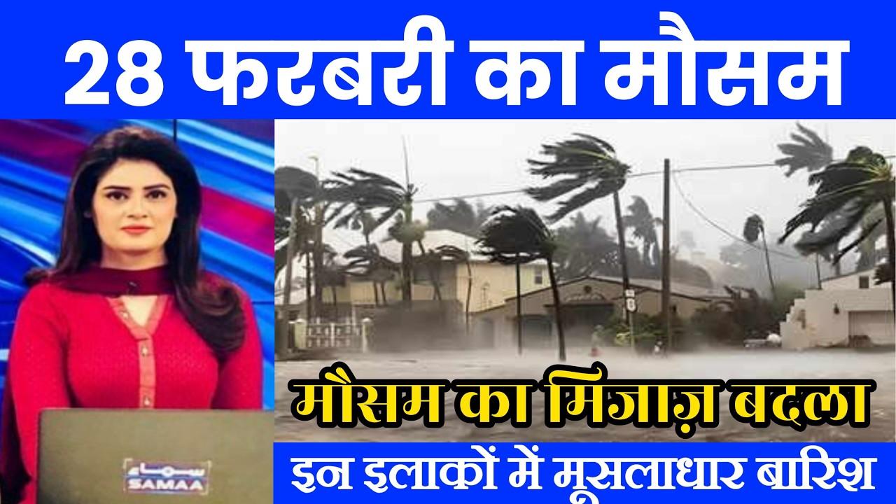 28 फरवरी का मौसम| today weather update, heat wave, #Mausam_ki_jankari #Lucknow_weather #आज_का_मौसम