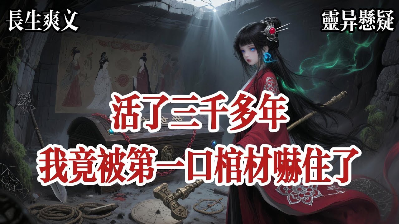 【古風靈異】本以爲自己活了幾千年，沒什麼能嚇到我。結果挖的第一個墳就是夫妻合棺。開棺後。左邊躺着我一千年前的死對頭。右邊擺着我穿過的一套舊衣服。而宿敵的屍體手裏還握着一卷玉冊。