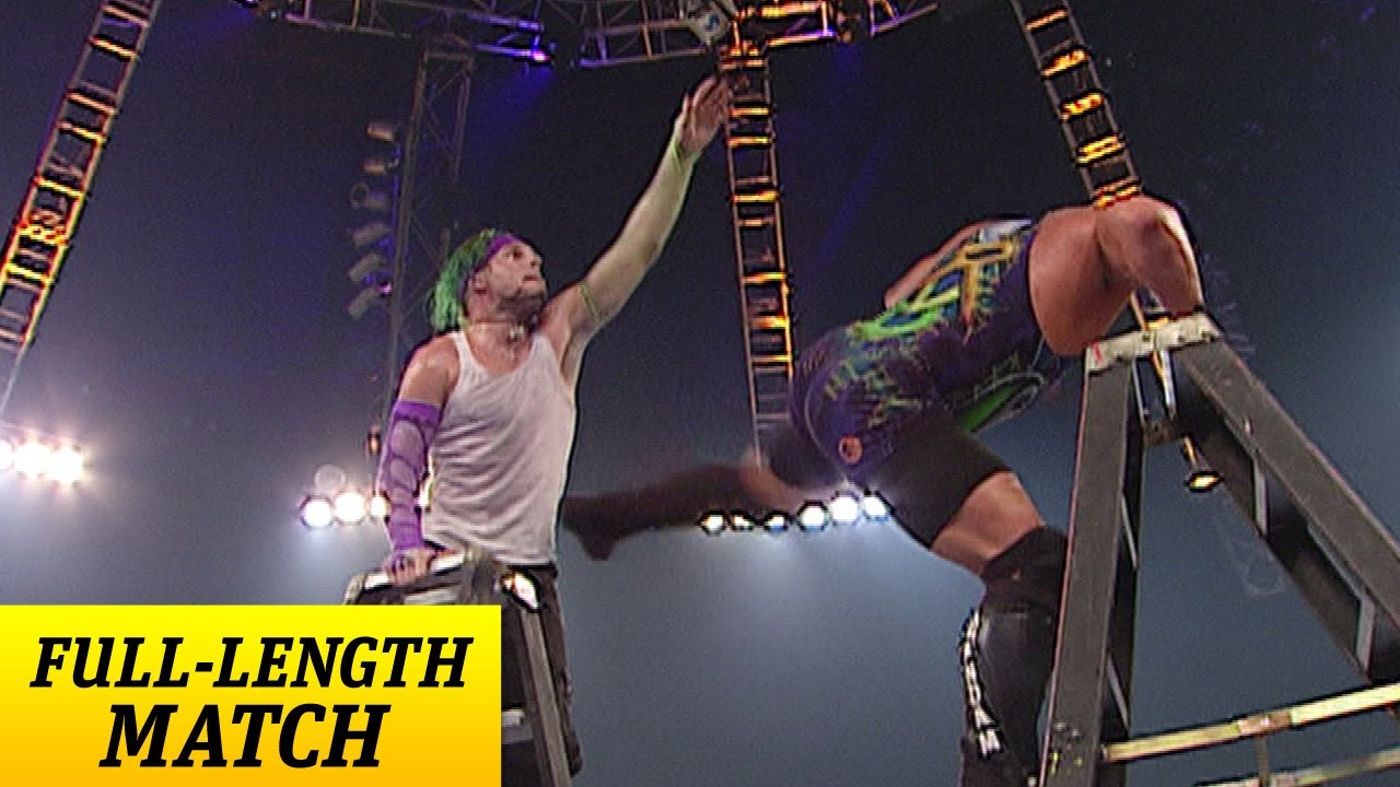 FULL-LENGTH MATCH - Raw - RVD vs. Jeff Hardy - Title vs. Title Ladder Match
