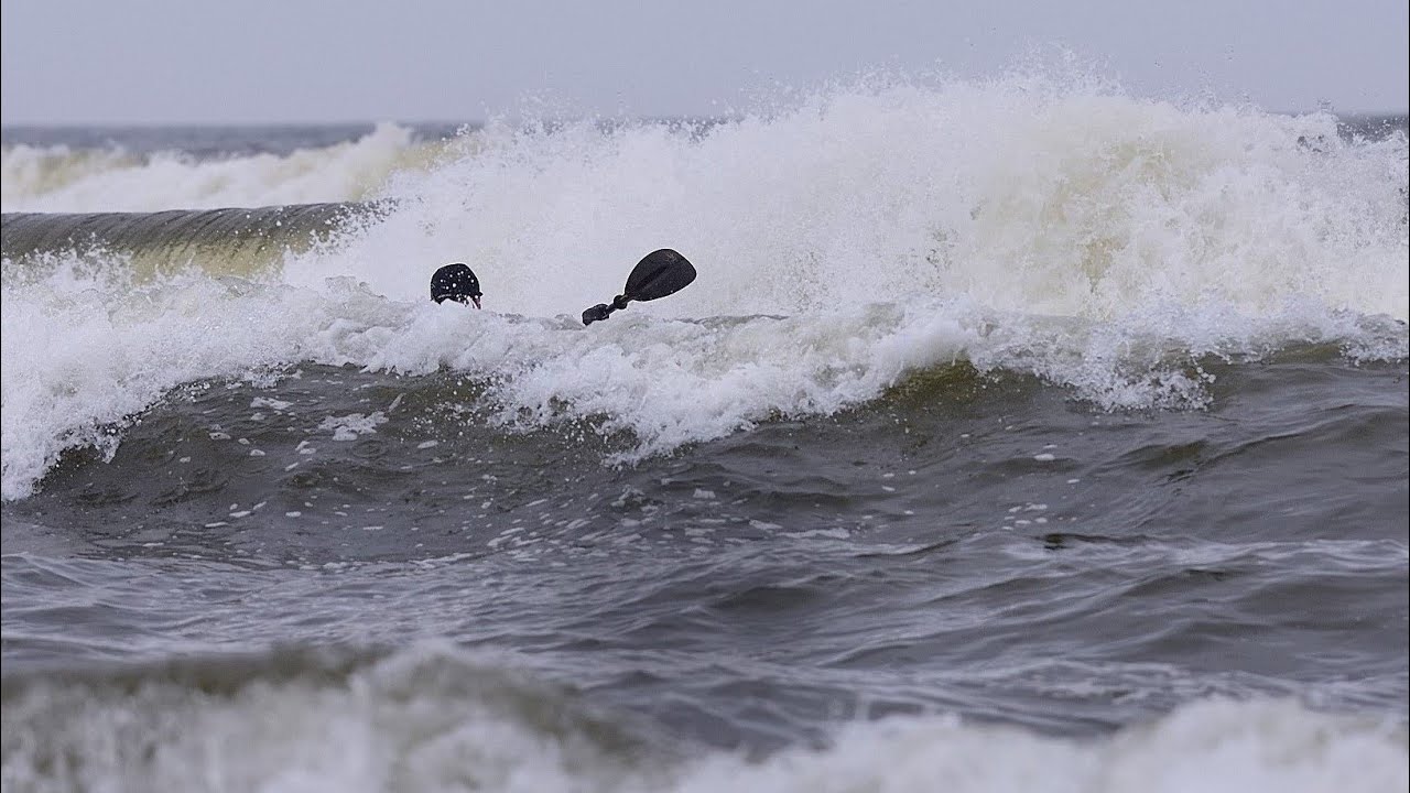 Rough sea kayaking compilation