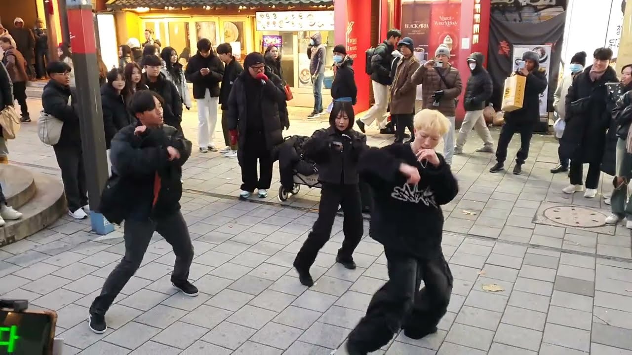 [STREET ARTIST] RECO. INTERACTIVE HONGDAE BUSKING. 231216.