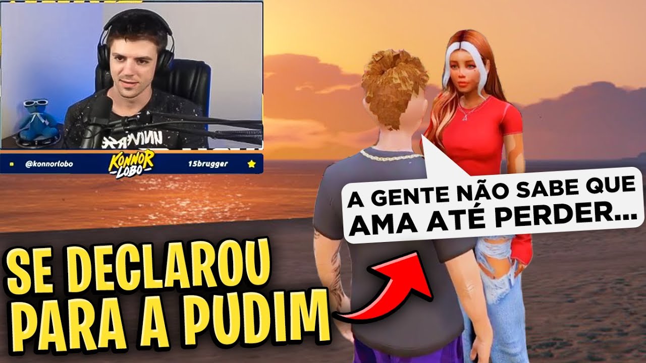 LOBINHO FINALMENTE SE DECLAROU PARA A PUDIM!