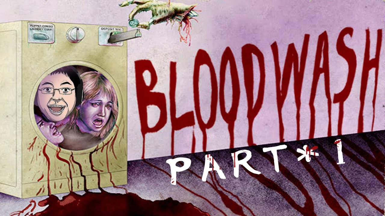 【阿津】血腥洗衣店 | Bloodwash (Part.1) | 夜晚小鎮有連環殺手出沒！專殺懷孕婦女！B級恐怖遊戲