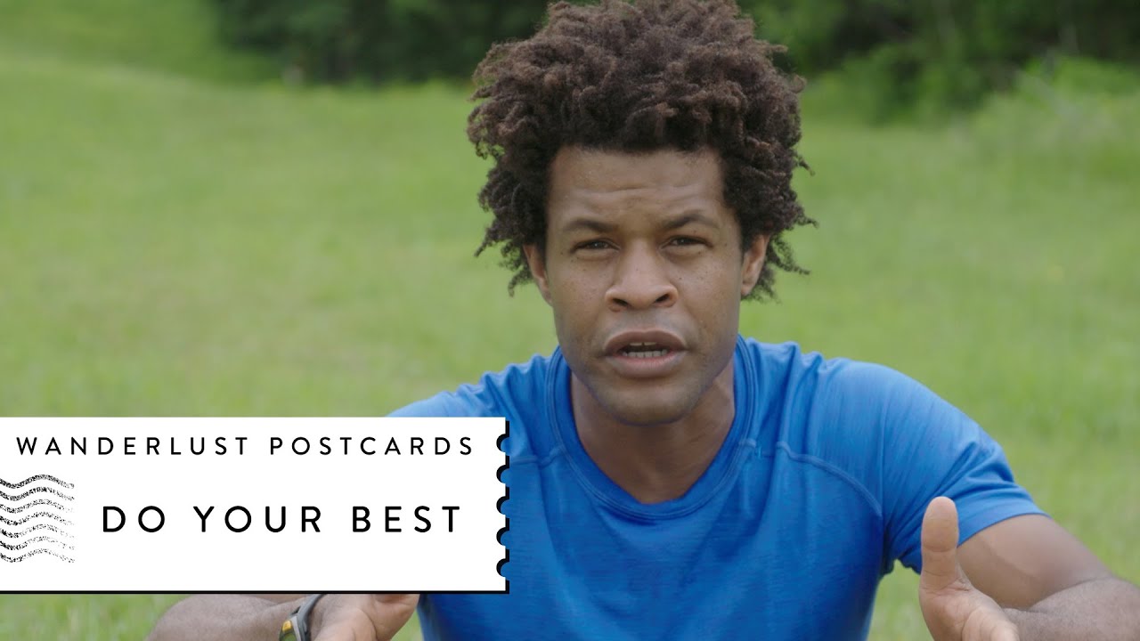 Do Your Best - Wanderlust Postcard with Errick McAdams