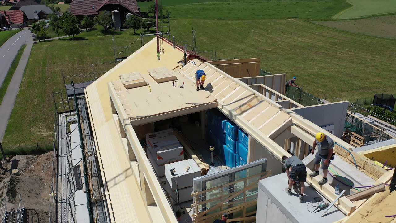 Kropf baut: Mehrfamilienhaus Sonnenpanorama Dachstockausbau