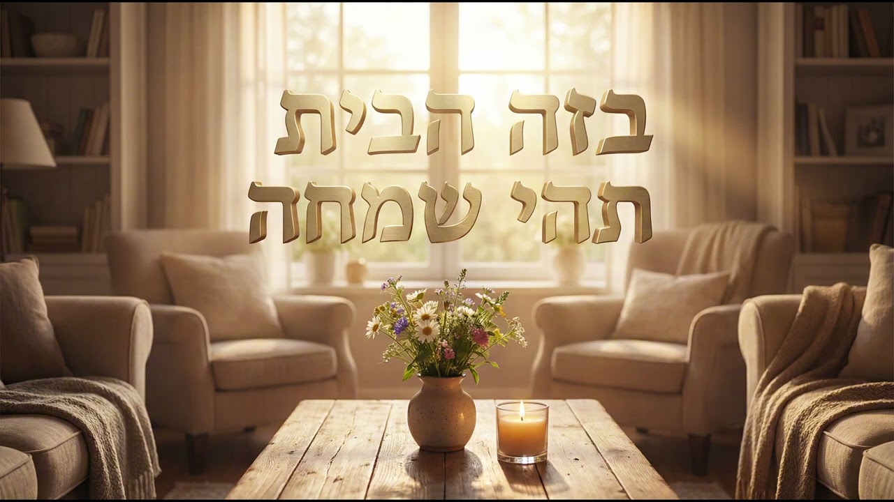 ברכת הבית: השיר שיביא אור ושלווה לבית שלכם הקדשה מרגשת לחנוכת בית