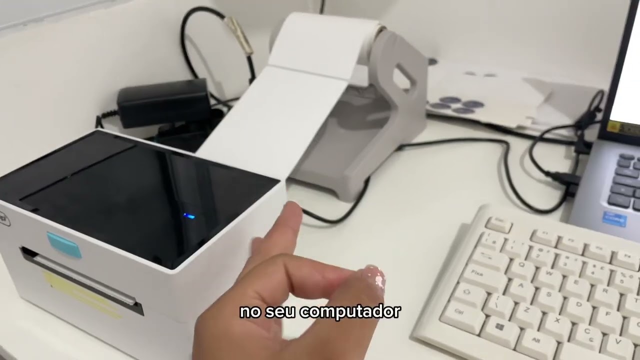 Imprimindo na impressora térmica knup