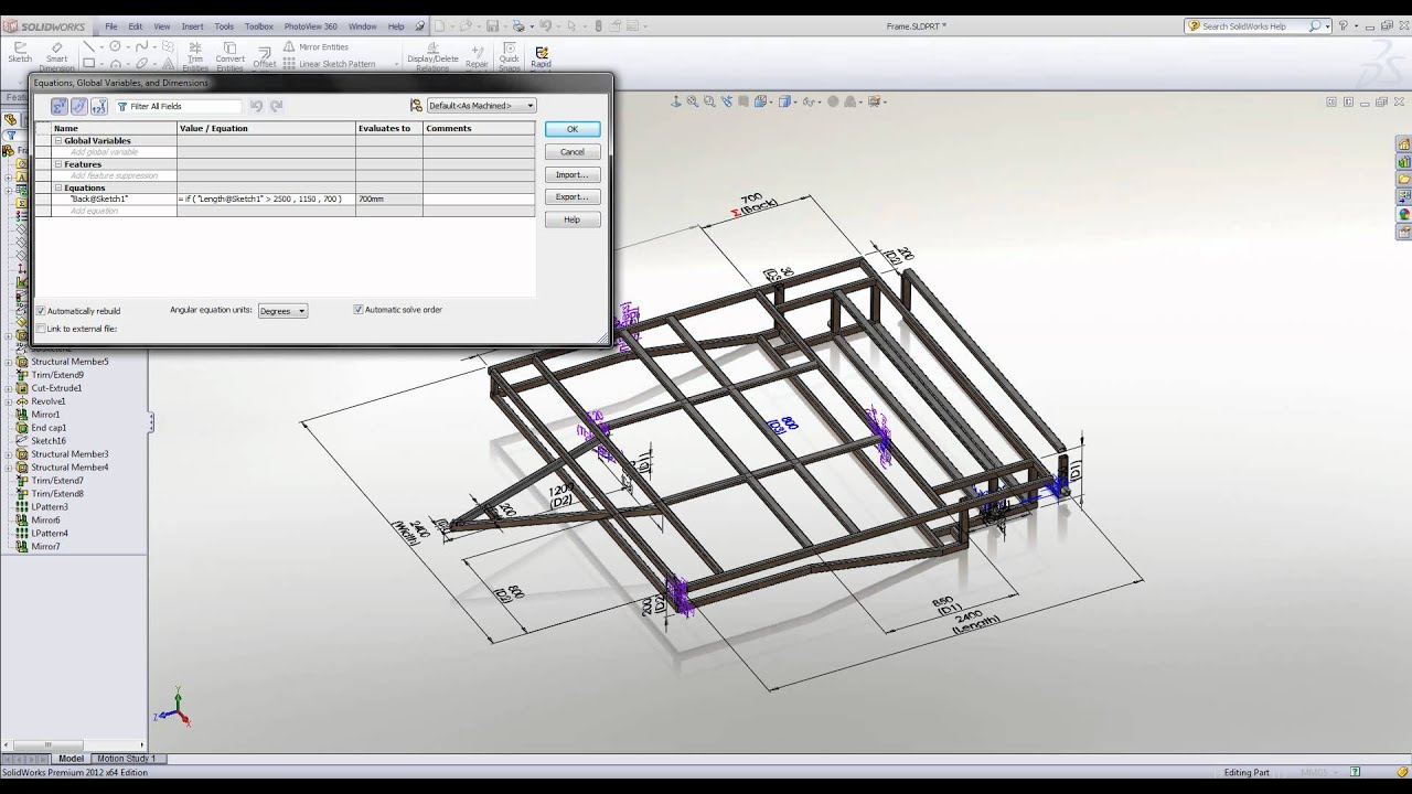 Creating Intelligent Models using SolidWorks Equations [Webcast]