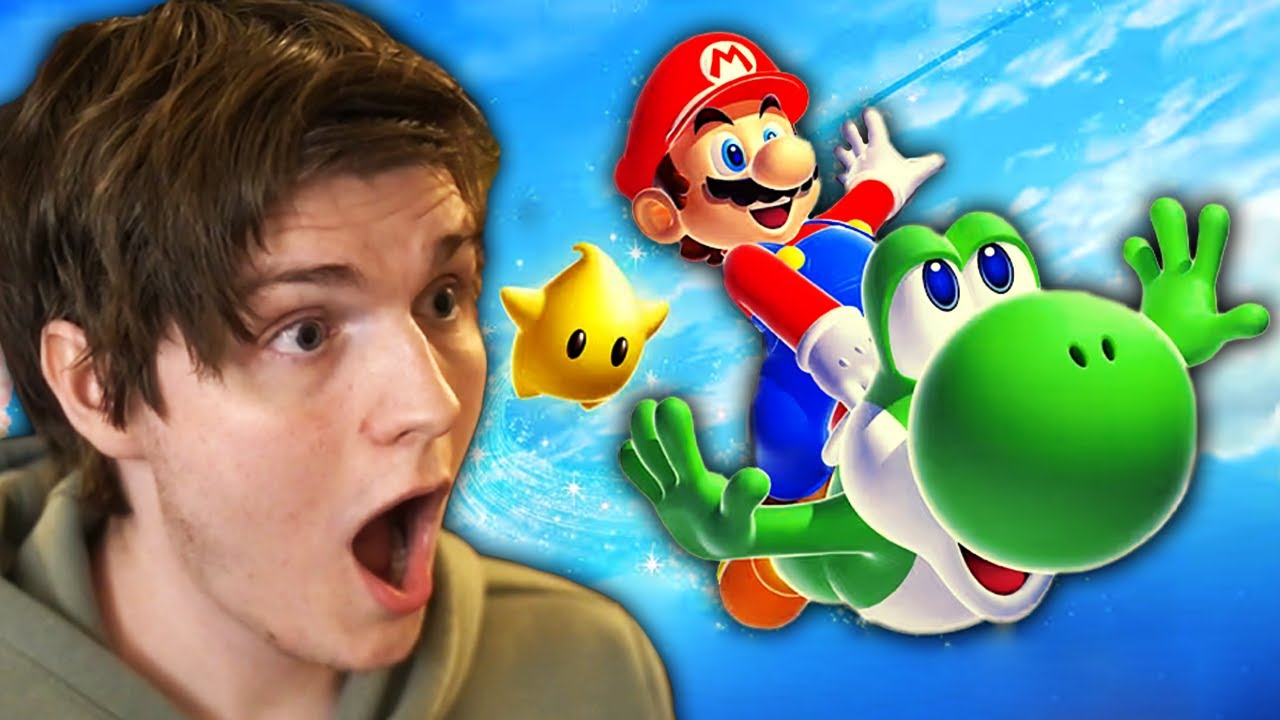 Zelda Speedrunner Tries Super Mario Galaxy 2 for the First Time... It's AMAZING