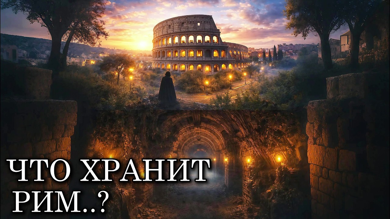 Что СКРЫВАЮТ Запретные ПОДЗЕМЕЛЬЯ РИМА | История для сна