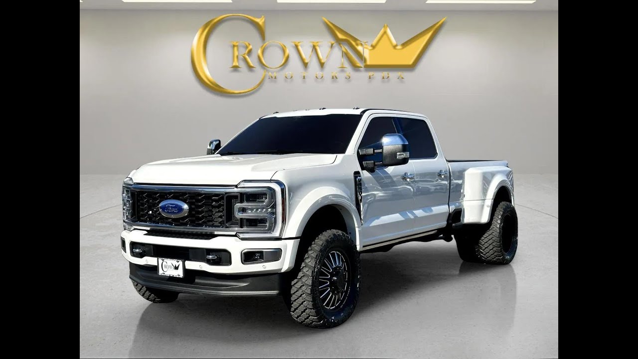 Ford F-450 Platinum Crew Cab 4x4 2024 года выпуска – 6,7-литровый дизельный двигатель Power Strok...