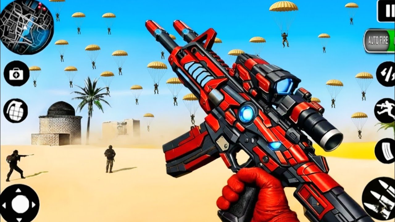 FPS Robot Gun Shooting Game - Gun Game 3D Offline - Banduk Wala Game - Gun Games - Android GamePlay