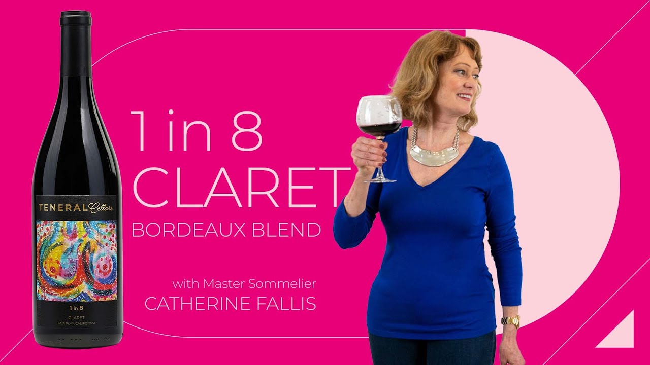 1 in 8 Claret Tasting Notes with Catherine Fallis Master Sommelier
