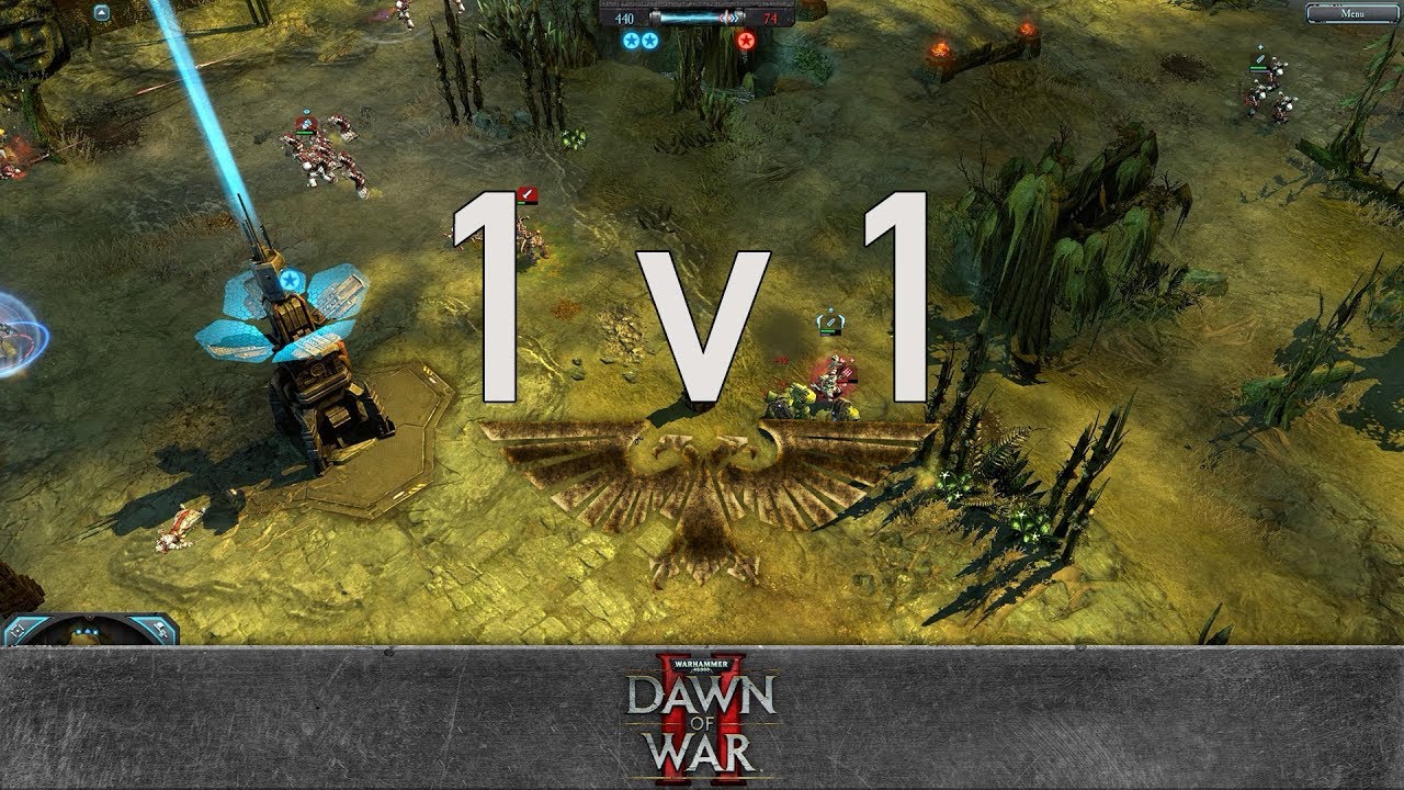 Dawn of War 2: Retribution - 1v1 | OceansAteAlaska - Chaos Sorcerer [vs] The Tenso - Techmarine