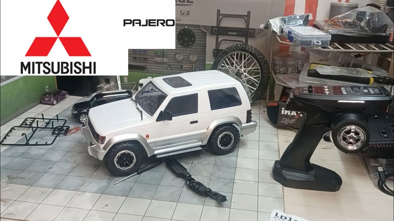 LD R/C 1297 Pajero 1/14 scale crawler . Unboxing et découverte.