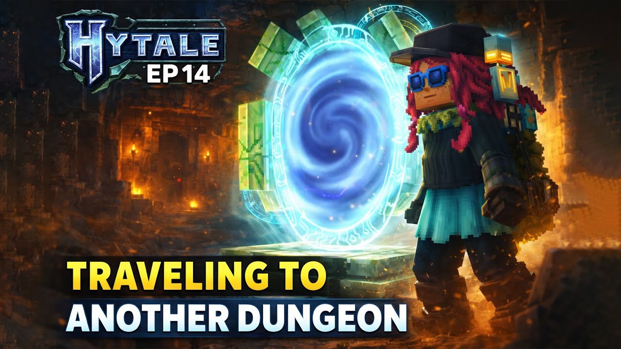 Hytale Ep 14 | Into the Unknown Portal 🌠