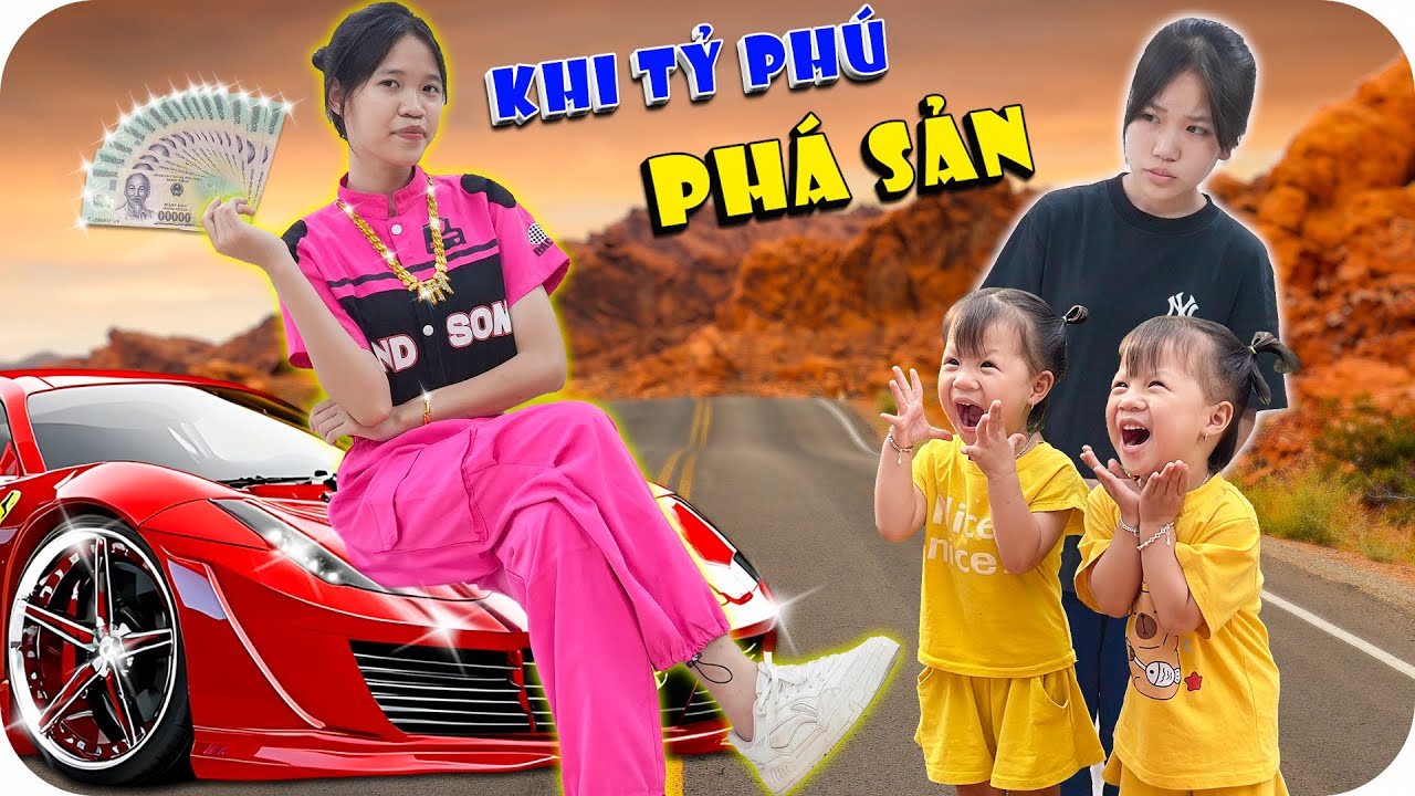 Cô Bé Tỷ Phú Và Chị Em Nhà Nghèo | Min Min TV Minh Khoa