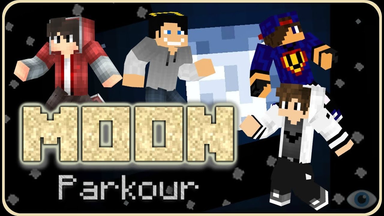 Minecraft: Moon Parkour - Skoku Skoku Do Bankoku  [3/x] w/ GamerSpace, Tomek90, Happy