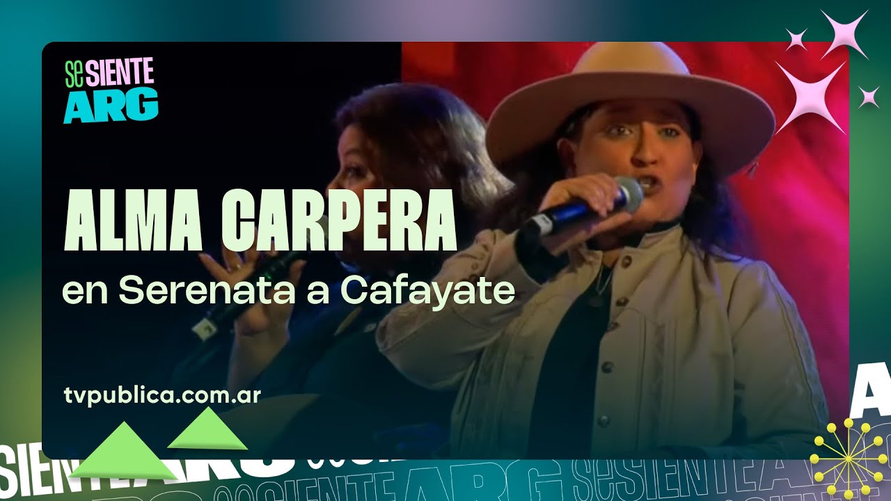 Alma Carpera en Serenata a Cafayate - Se Siente Argentina