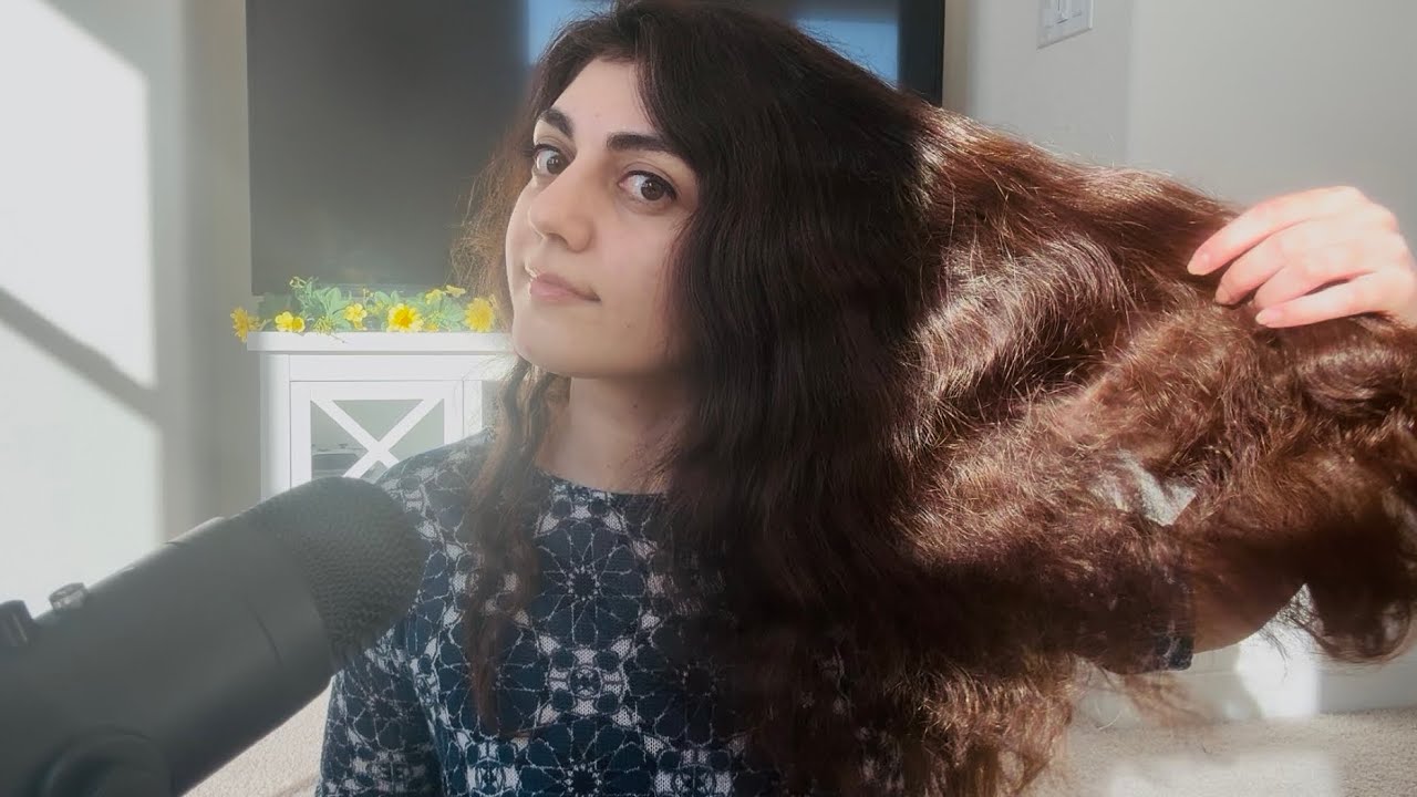 [ASMR] get effortlessly beautiful HEATLESS waves with braids!