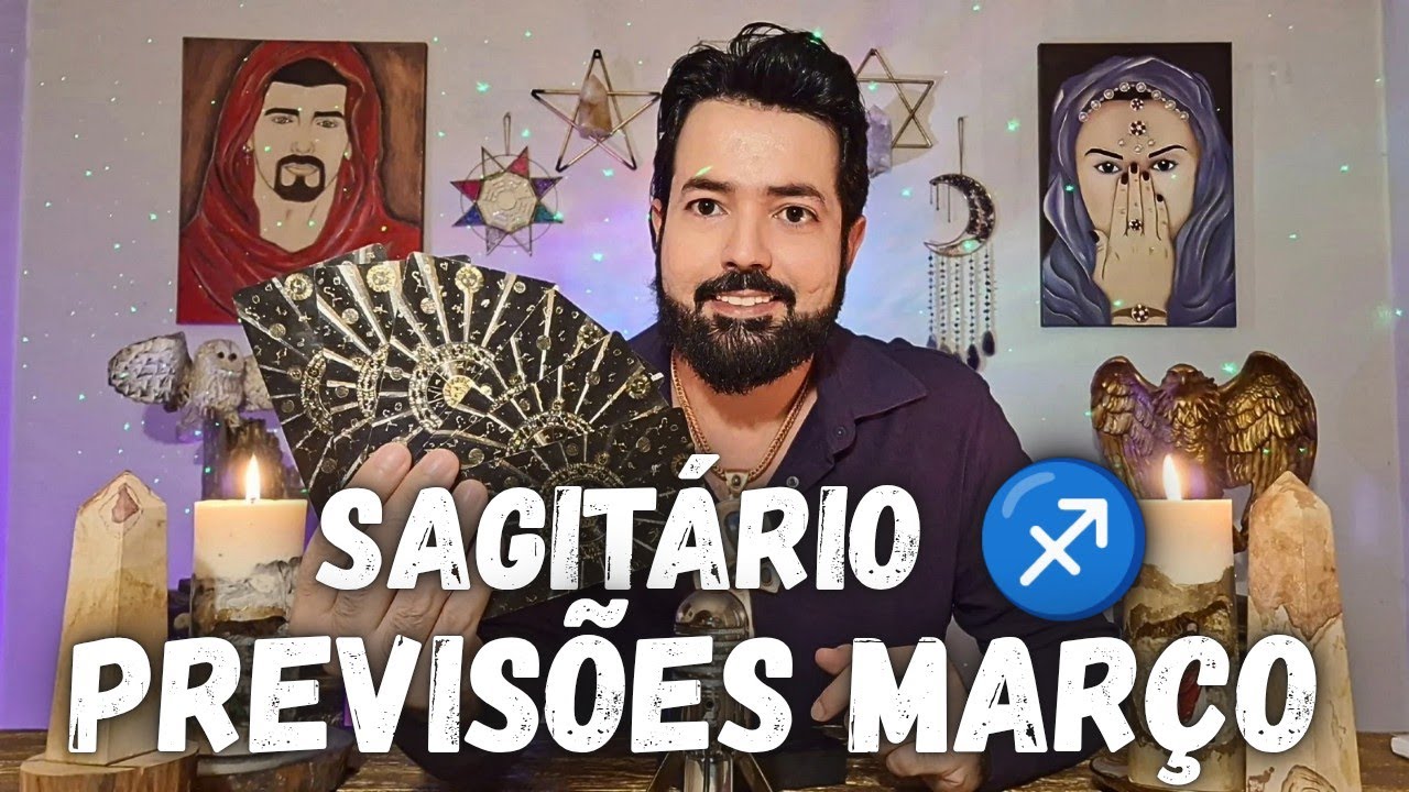 SAGITÁRIO MARÇO TAROT : PREVISÕES MANDALA ASTROLÓGICA!