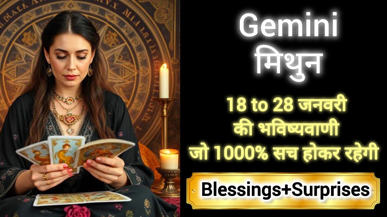 GEMINI🏆🌟 मिथुन राशि 18 to 28 जनवरी 2026 🎖️🎁Mithun Rashi JANUARY 2026❤️✨ #gemini #tarot #horoscope