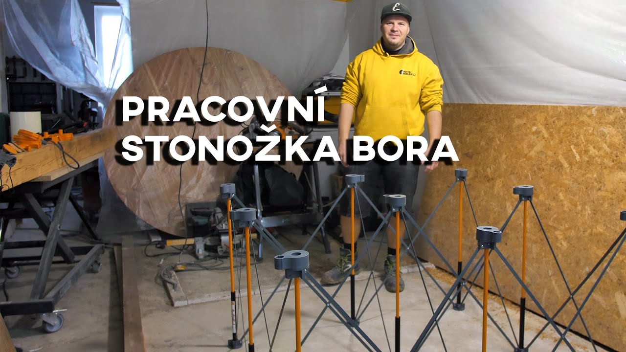 Skládací pracovní stonožka BORA