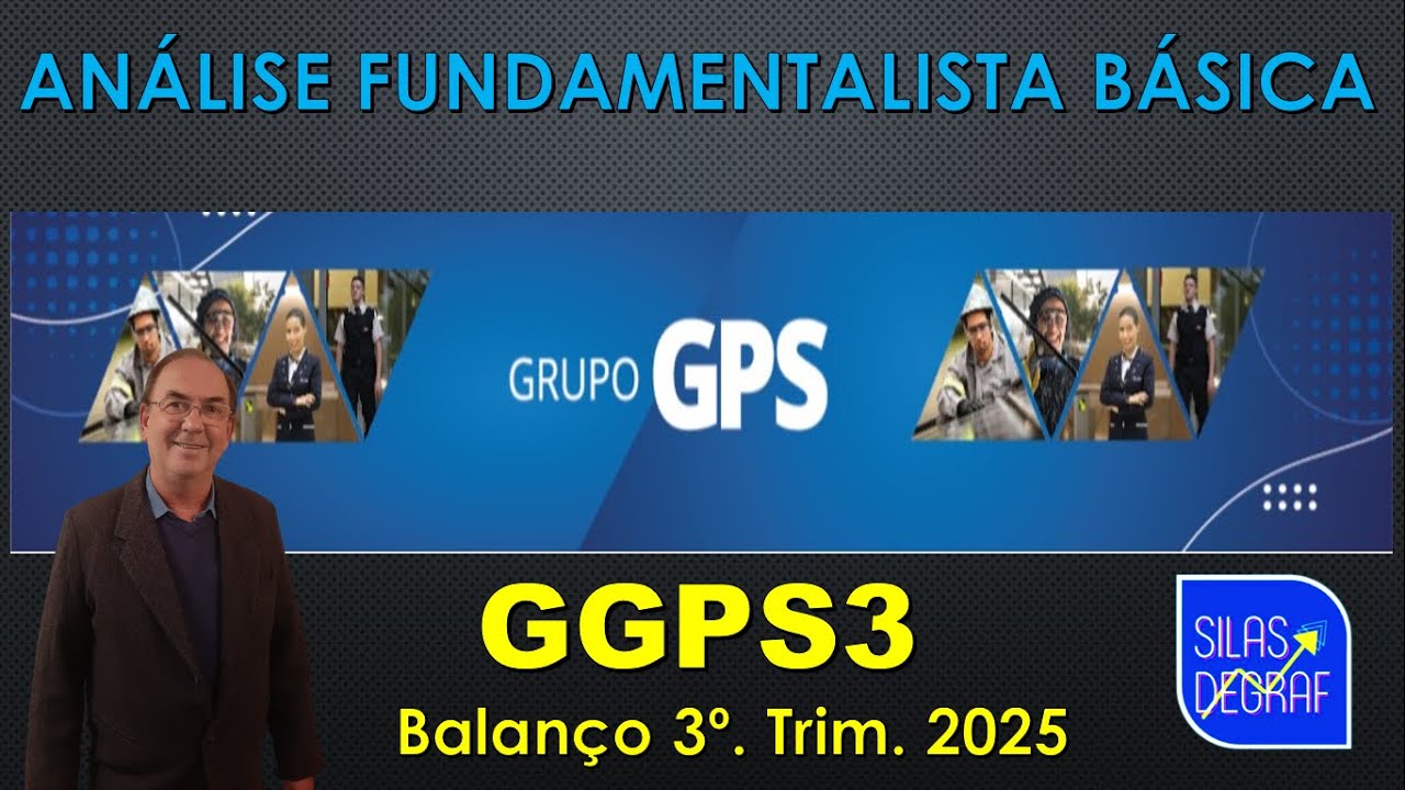 GGPS3 - GPS PARTICIPAÇÕES S/A. ANÁLISE FUNDAMENTALISTA BÁSICA. PROF. SILAS DEGRAF. 3o. TRIM. 2025