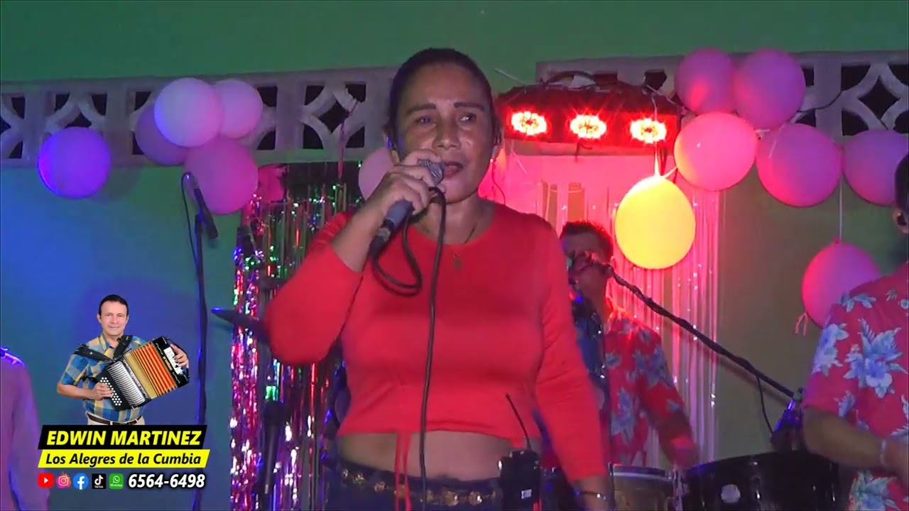 AMANTES A MEDIO  TIEMPO EDWIN MARTINEZ Y LOS ALEGRES DE LA CUMNBIA