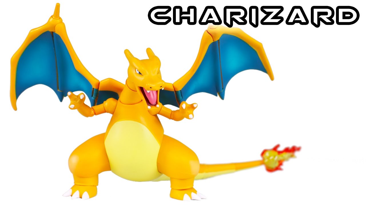 S.H. Figuarts CHARIZARD LIZARDON Pokemon Action Figure Toy Review