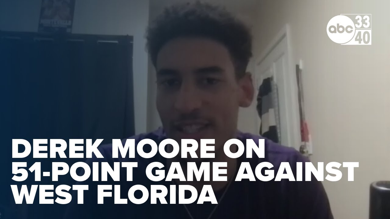 Montevallo's Derek Moore on 51-point game against West Florida