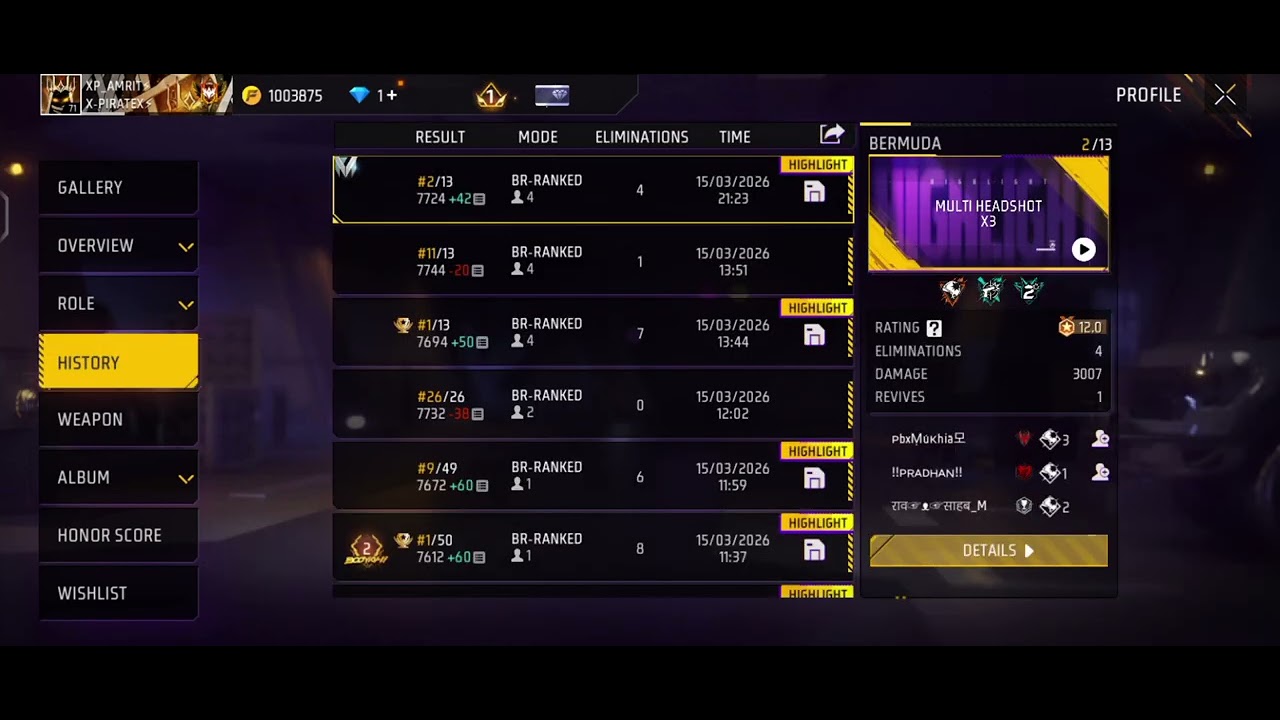 Rank push 💪