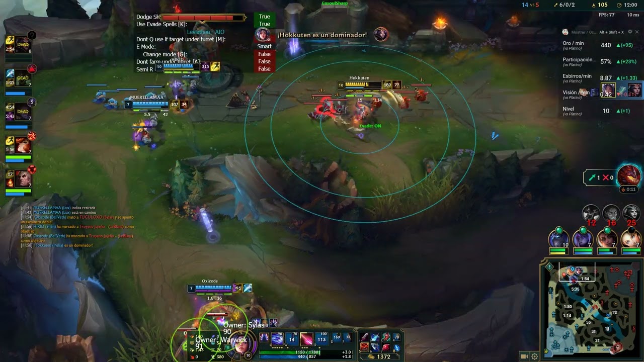 Irelia Script - LOL Pre season | Ensoulsharp | Eubb