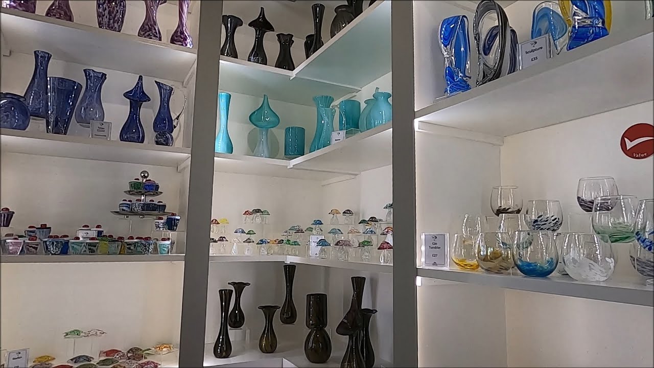 Alum Bay Glass - Shop Walkthrough - The Needles - Isle Of Wight - June 2021 | kittikoko