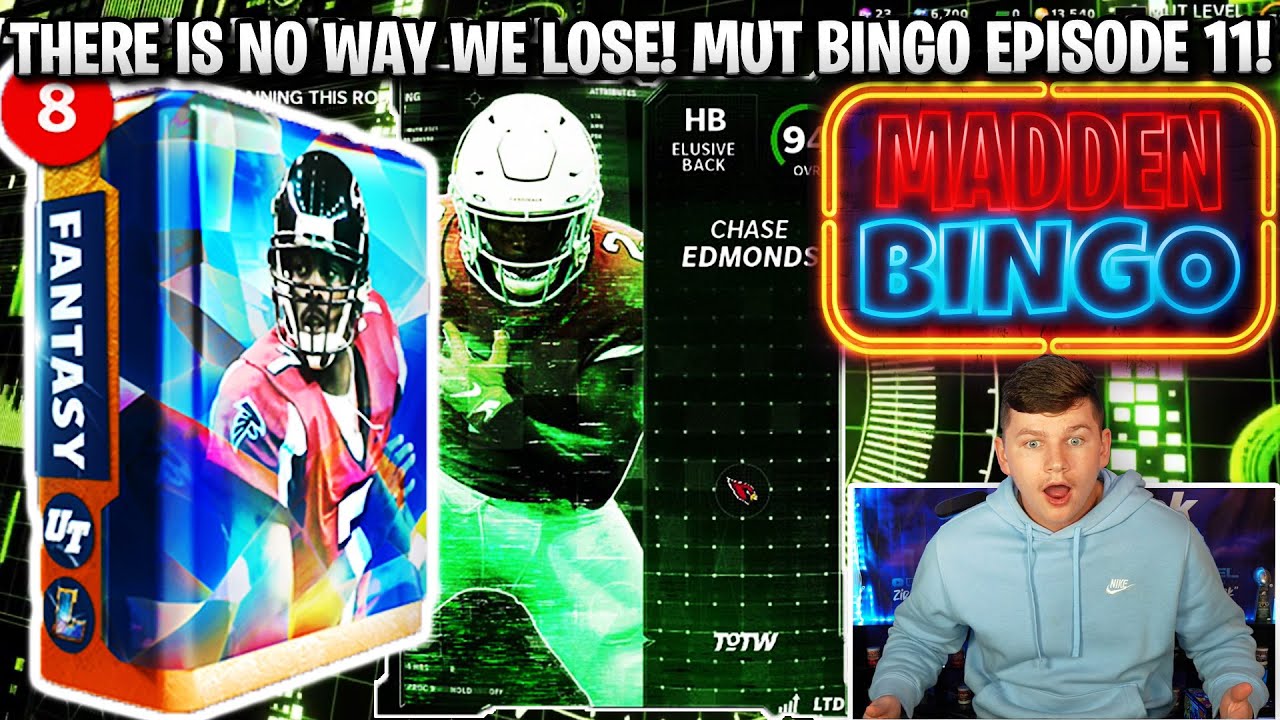 THERE IS NO WAY WE LOSE! MUT BINGO EPISODE 11 VS ITSDOM! | MADDEN 22 ULTIMATE TEAM