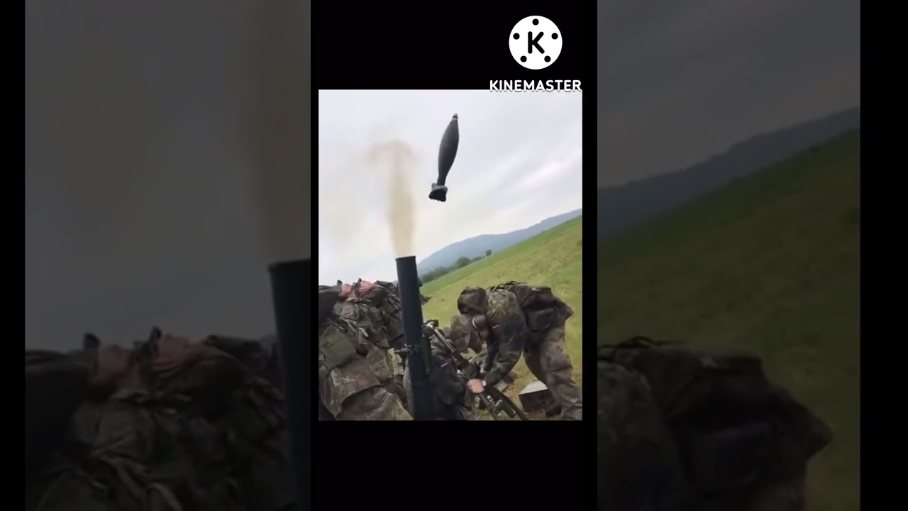 German army mortar fail